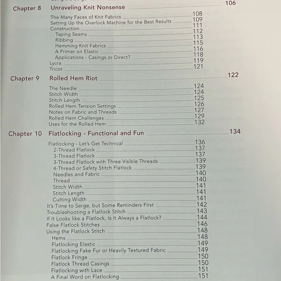 NWOT The Complete Serger Handbook by Chris James
Over 150 pages Color Pictures - Picture 4 of 4